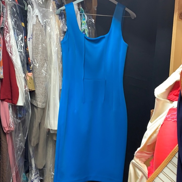 Calvin Klein Dresses & Skirts - Pretty blue Calvin Klein dress size 2